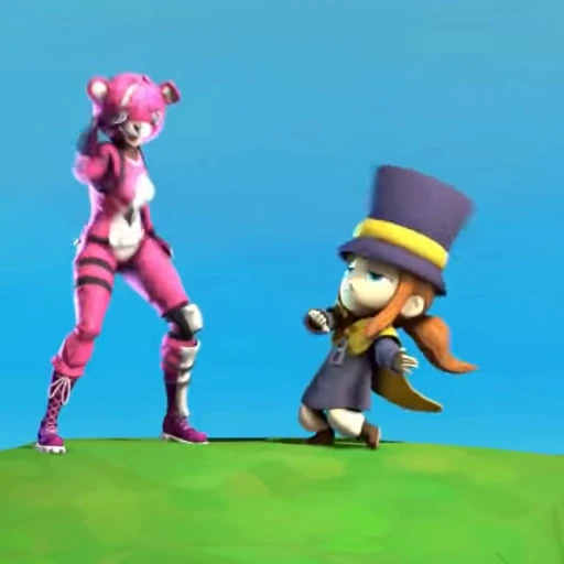 🎩 Стикер «Hat Kid A Hat in Time» для Telegram