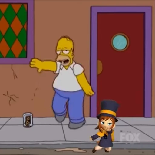 🎩 Стикер «Hat Kid A Hat in Time» для Telegram