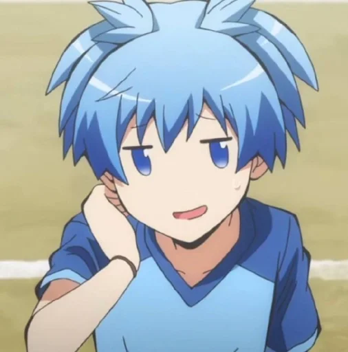 🫐 Стикер «Nagisa Shiota» для Telegram