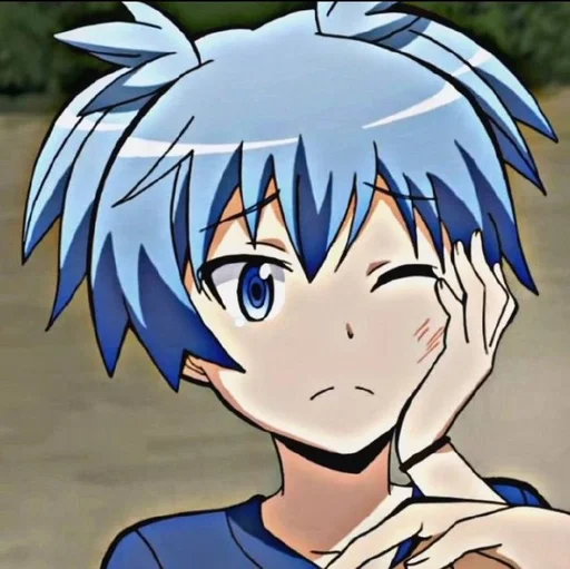 🫐 Стикер «Nagisa Shiota» для Telegram