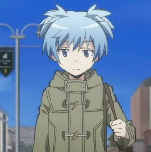 🫐 Стикер «Nagisa Shiota» для Telegram