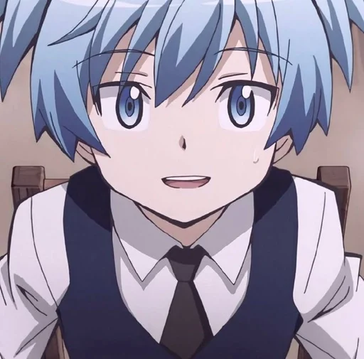 🫐 Стикер «Nagisa Shiota» для Telegram