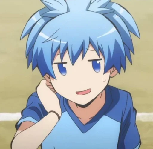 🫐 Стикер «Nagisa Shiota» для Telegram