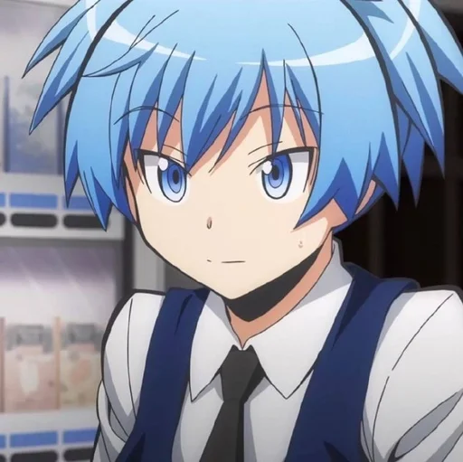 🫐 Стикер «Nagisa Shiota» для Telegram
