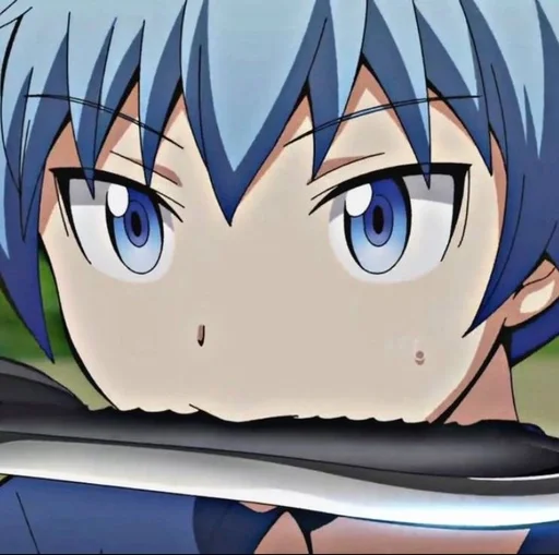 🫐 Стикер «Nagisa Shiota» для Telegram