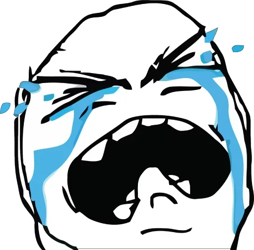 😭 Стикер «Hahaha, classic» для Telegram