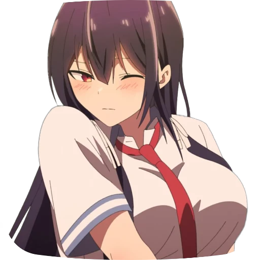 😑 Стикер «Haite Kudasai Takamine san» для Telegram