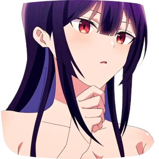 🤔 Стикер «Haite Kudasai Takamine san» для Telegram