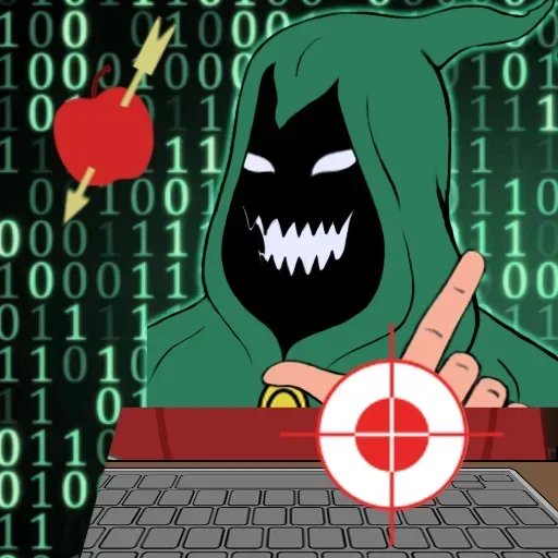 🍎 Стикер «Хакгоблин» для Telegram