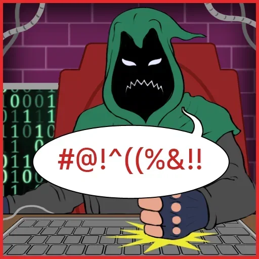 🤬 Стикер «Хакгоблин» для Telegram