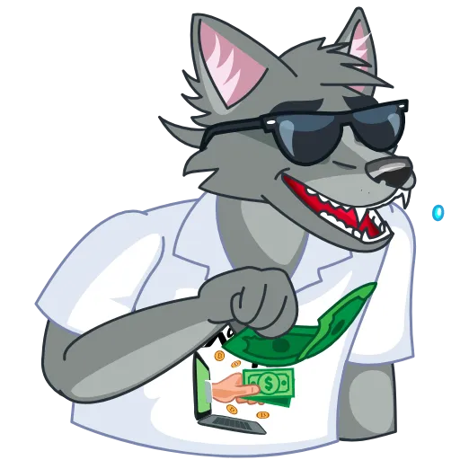 😂 Стикер «Хакни Кэш» для Telegram