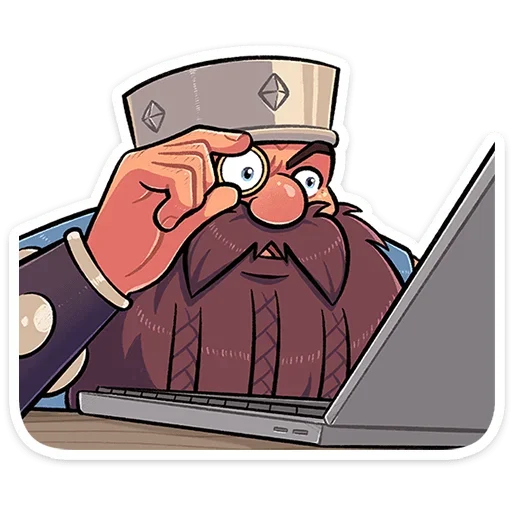👨‍💻 Стикер «Халмар» для Telegram