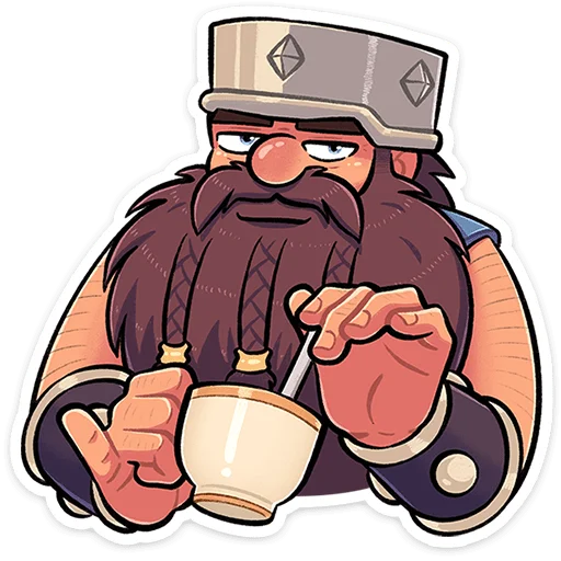 ⭐ Стикер «Халгмар» для Telegram