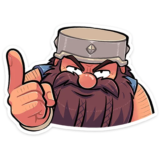 ⭐ Стикер «Халгмар» для Telegram