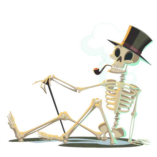 🦴 Эмодзи «Halloween emoji» для Telegram