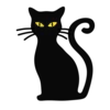 🐈‍⬛️ Эмодзи «Halloween font - фиолетовые буквы и иконки в стиле хэллоуин» для Telegram