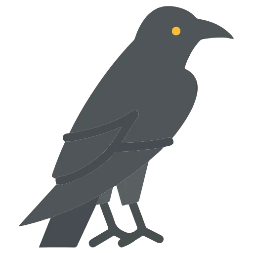 🐦‍⬛ Эмодзи «Хэллоуин - иконки и буквы» для Telegram