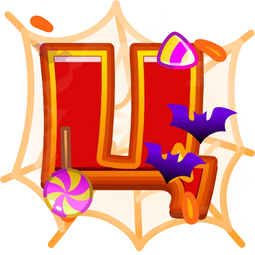 🔤 Эмодзи «Halloween ABC» для Telegram