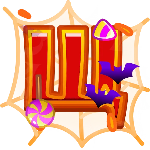 🔤 Эмодзи «Halloween ABC» для Telegram