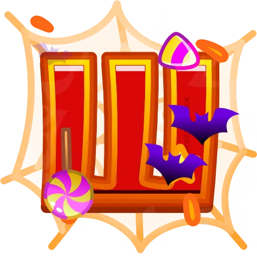 🔤 Эмодзи «Halloween ABC» для Telegram