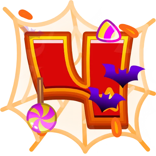 🔤 Эмодзи «Halloween ABC» для Telegram