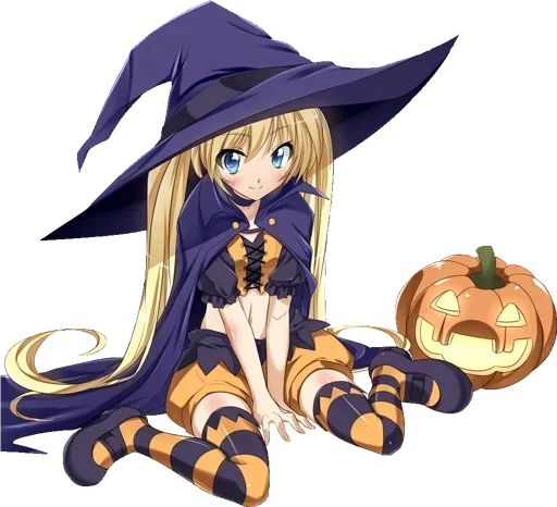 🎃 Стикер «Halloween Anime» для Telegram