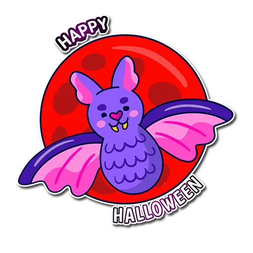 Стикерпак Halloween Kit для Telegram — скачать
