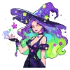 🧙 Эмодзи «magical Halloween» для Telegram