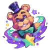 🧸 Эмодзи «magical Halloween» для Telegram