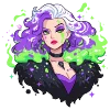 🤵‍♀️ Эмодзи «magical Halloween» для Telegram