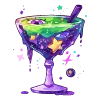 🍸 Эмодзи «magical Halloween» для Telegram