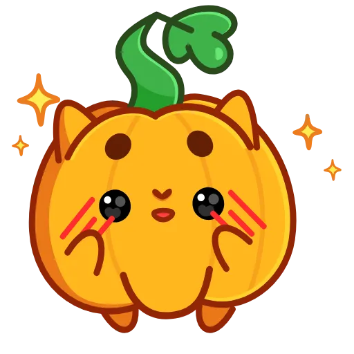 🤩 Стикер «pumpkin» для Telegram