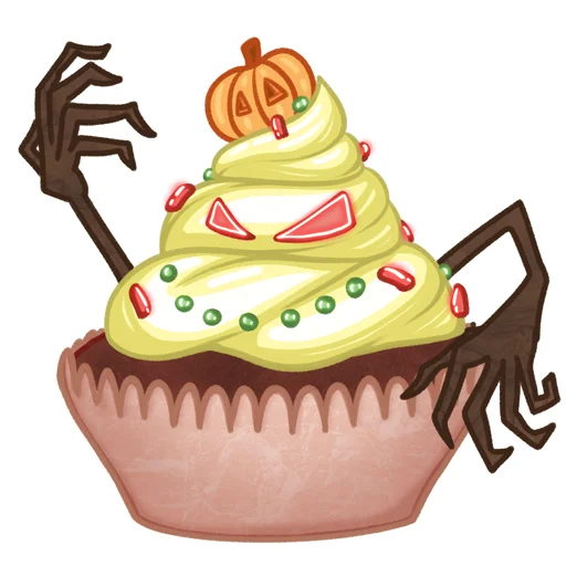 🍞 Стикер «Хэллоуин» для Telegram
