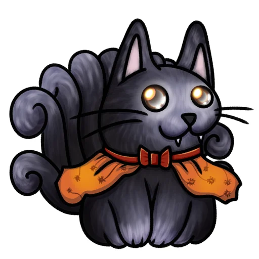 😺 Стикер «Хэллоуин» для Telegram