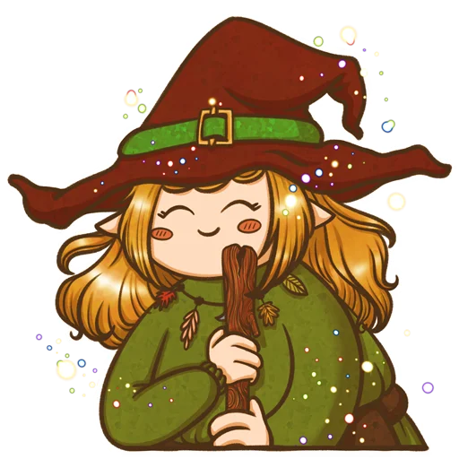 🧙‍♀ Стикер «Хэллоуин» для Telegram