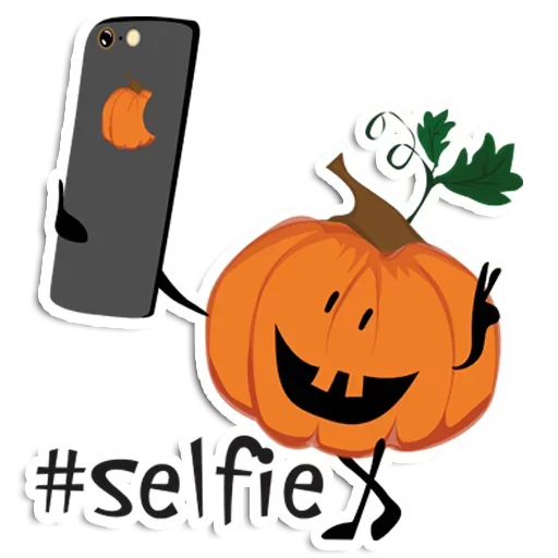 Стикерпак Halloween pumpkins для Telegram — скачать