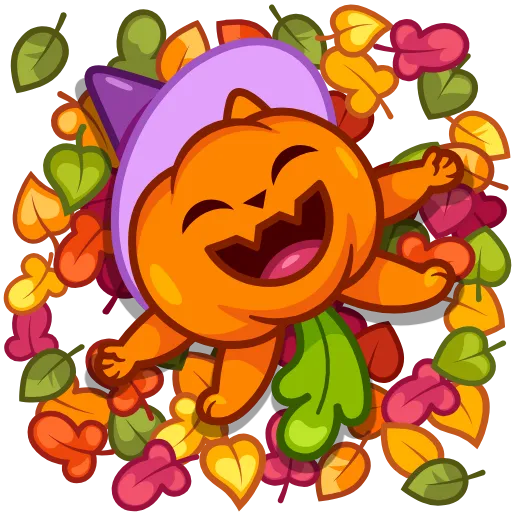 😃 Эмодзи «Хэллоуин-2» для Telegram