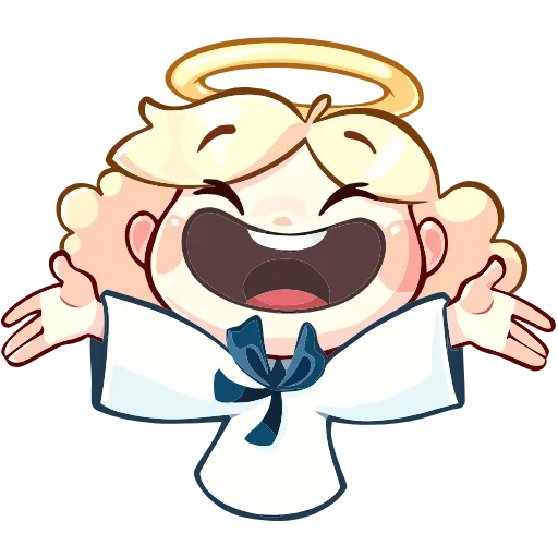 🤗 Эмодзи «Нимб и Рожки» для Telegram