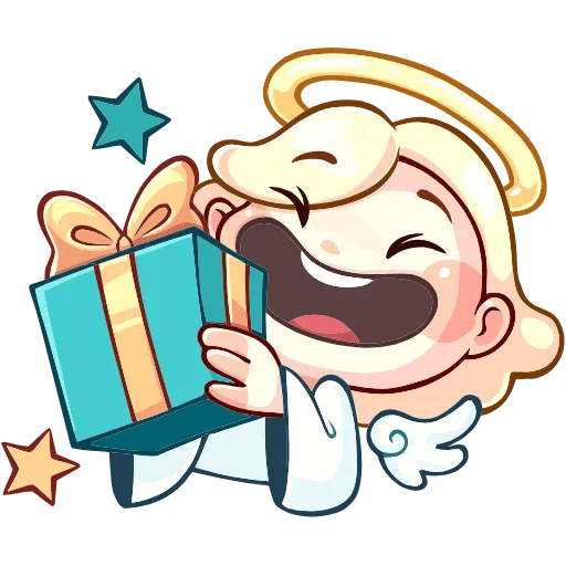🎁 Эмодзи «Нимб и Рожки» для Telegram