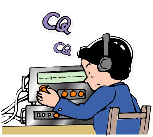 🙂 Стикер «HAM RADIO stickers» для Telegram