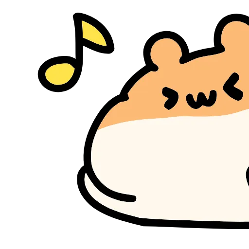 🐹 Эмодзи «Hamchan #cute» для Telegram