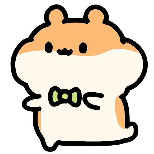 🐹 Эмодзи «Hamchan #cute» для Telegram