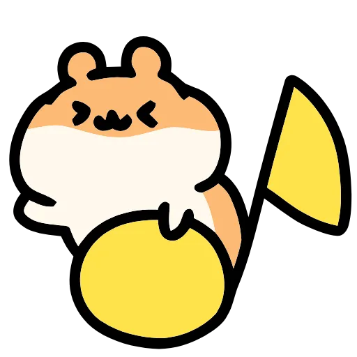 🐹 Эмодзи «Hamchan #cute» для Telegram