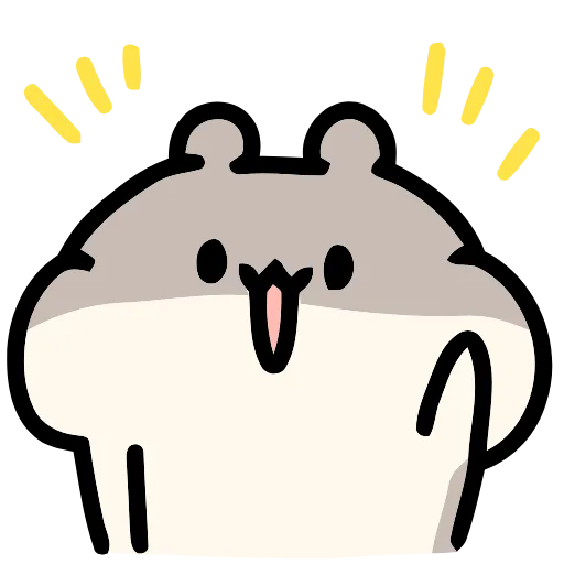 🐹 Эмодзи «Hamchan #cute» для Telegram
