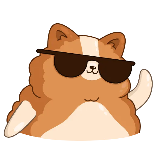 😎 Стикер «Hamster Bernard» для Telegram