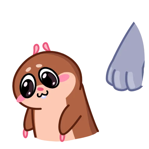 🤩 Эмодзи «Хомяк» для Telegram