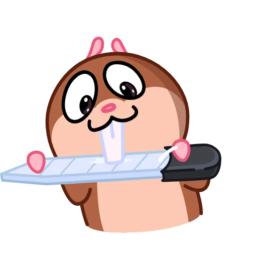 🤩 Эмодзи «Хомяк» для Telegram