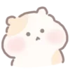 😯 Эмодзи «😔 Hamu emoji - смайлики с хомячком» для Telegram