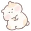 🤔 Эмодзи «😔 Hamu emoji - смайлики с хомячком» для Telegram