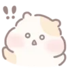 😮 Эмодзи «😔 Hamu emoji - смайлики с хомячком» для Telegram